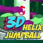 3D Helix Jump Ball